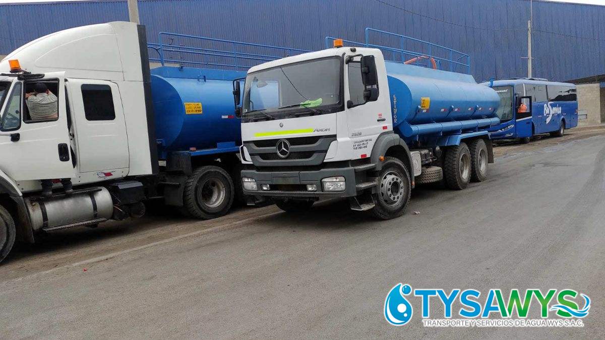 Agua Potable en Camión Cisterna en Lima: ¡Tu mejor aliado es Tysawys!