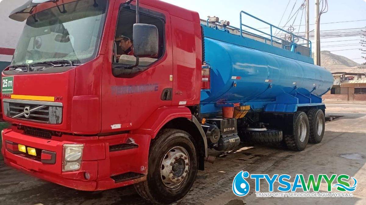 Camión Cisterna 24 Horas en Lima: ¡Tu Solución de Agua Inmediata con Tysawys!