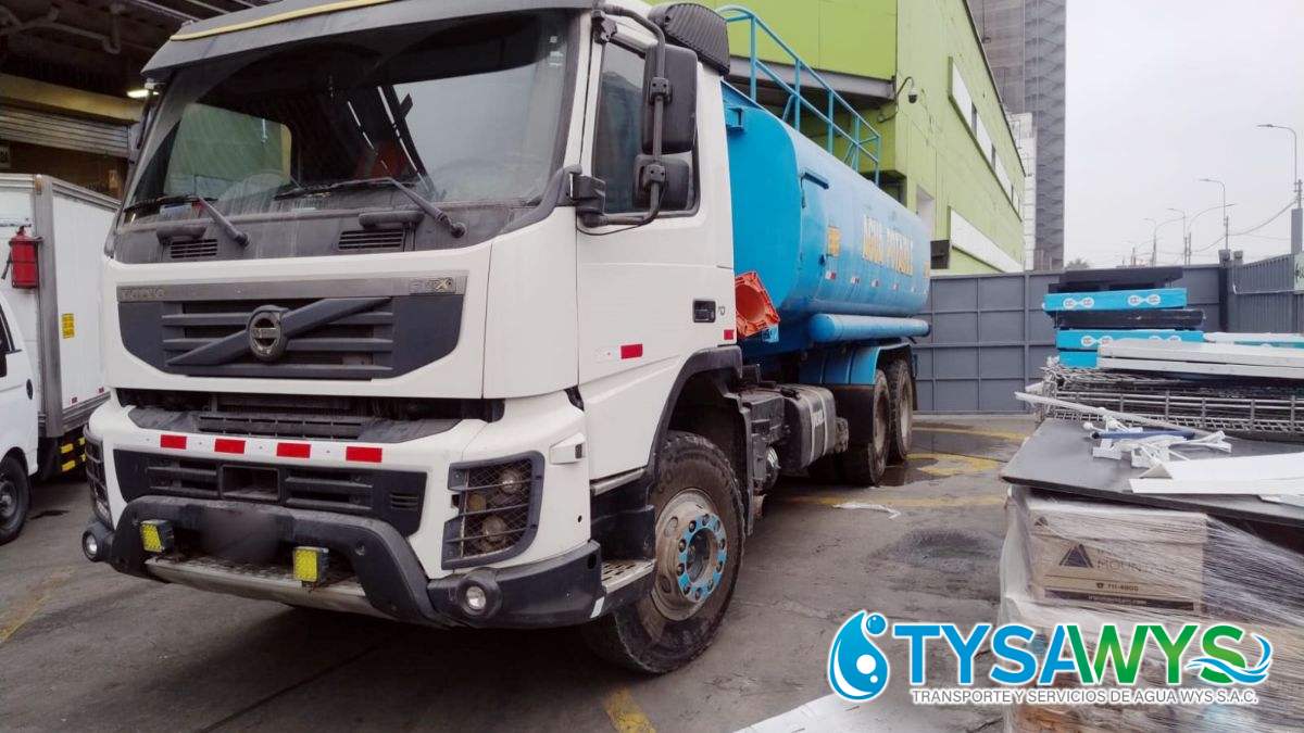 Camión Cisterna de Agua Potable en Breña: ¡Tu Fuente Segura con Tysawys!