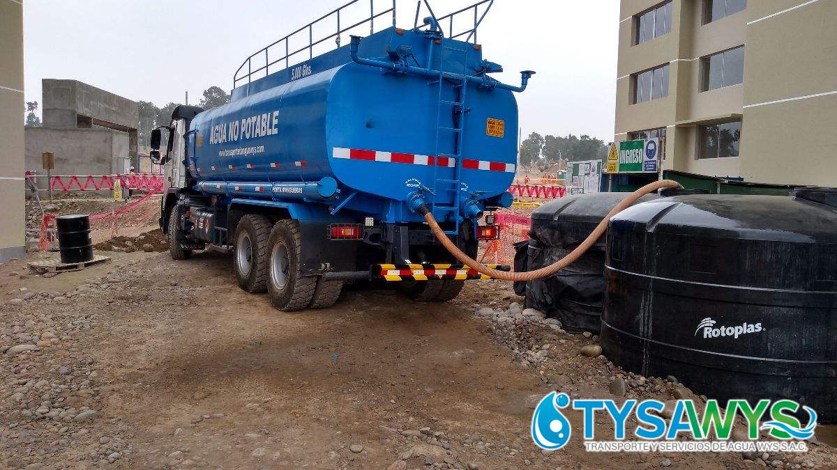 Camión Cisterna de Agua Potable en Huachipa: ¡Tu Suministro Fresco y Confiable 24/7 con Tysawys!