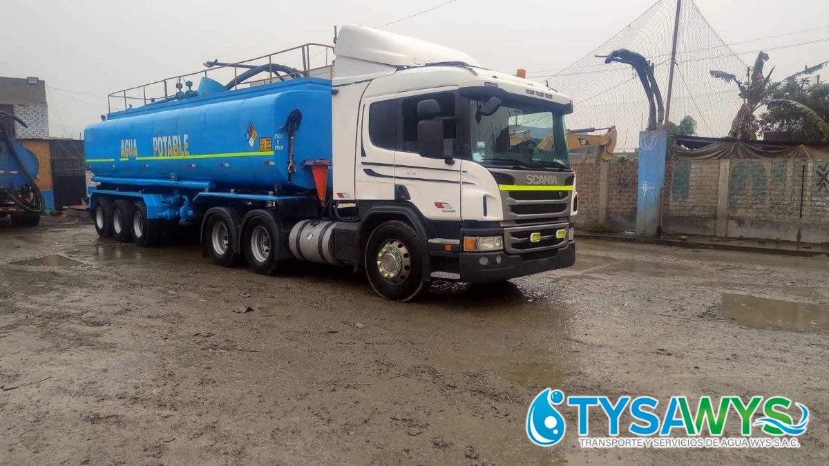 Cisterna de Agua a Domicilio en Pucusana | Soluciones TYSAWYS SAC