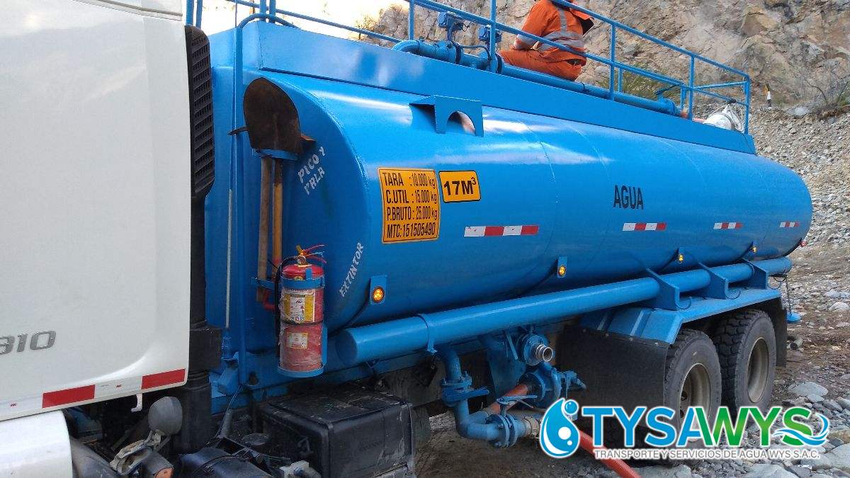 Transporte de Agua a Domicilio Chilca | TYSAWYS SAC 24/7 Certificado