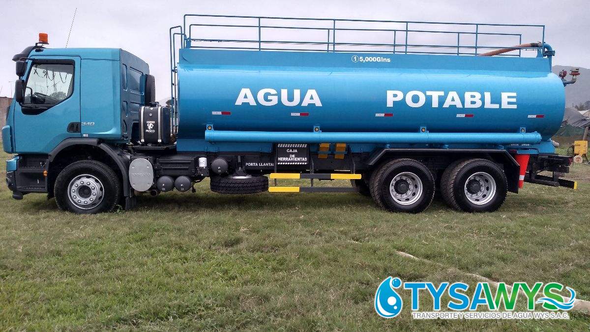 Transporte de Agua a Domicilio Villa María del Triunfo | TYSAWYS SAC 24/7 Certificado