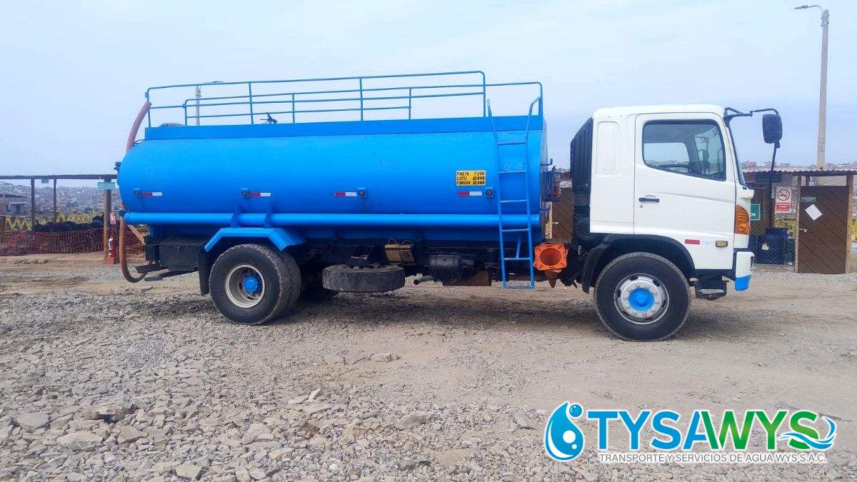 Transporte de Agua Potable en Mi Perú | TYSAWYS SAC 24/7 Certificado DIGESA