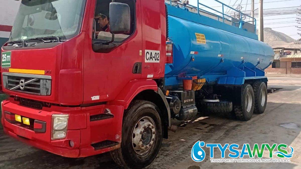 Transporte de Agua Potable en Ñaña | TYSAWYS SAC 24/7 Certificado DIGESA