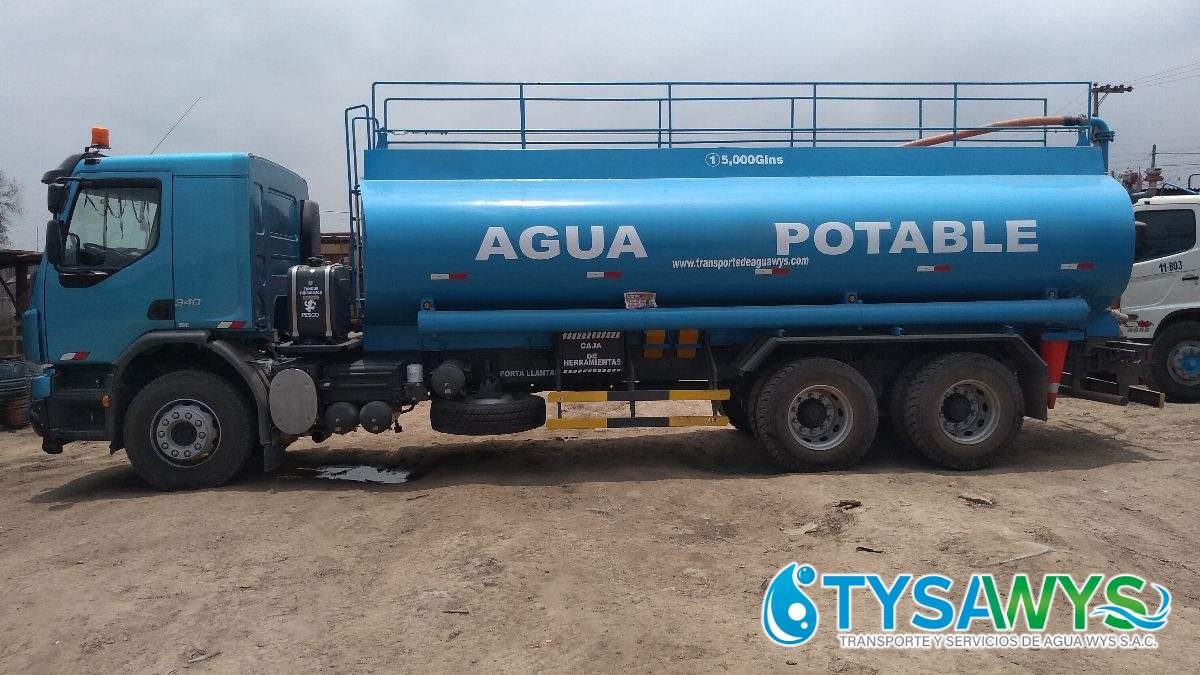 Transporte de Agua Potable en Pucusana | TYSAWYS SAC 24/7 Certificado DIGESA