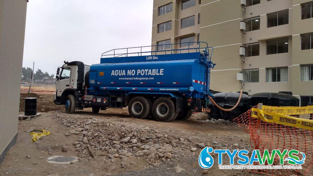 Transporte de Agua Potable en San Isidro | TYSAWYS SAC 24/7 Certificado DIGESA
