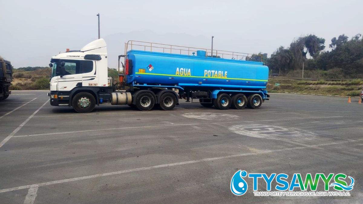 Transporte de Agua Potable en San Juan de Miraflores | TYSAWYS SAC 24/7 Certificado DIGESA